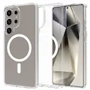 Hybridcover MagSafe Samsung Galaxy S25 Ultra Gennemsigtig