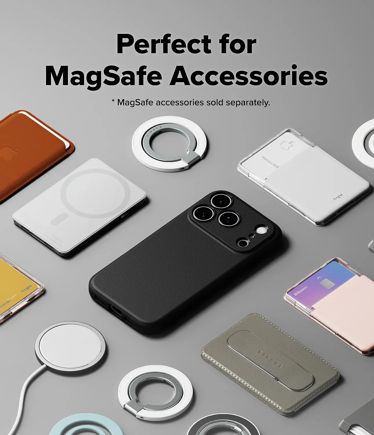 Onyx Magnetic Case iPhone 17 Pro Black