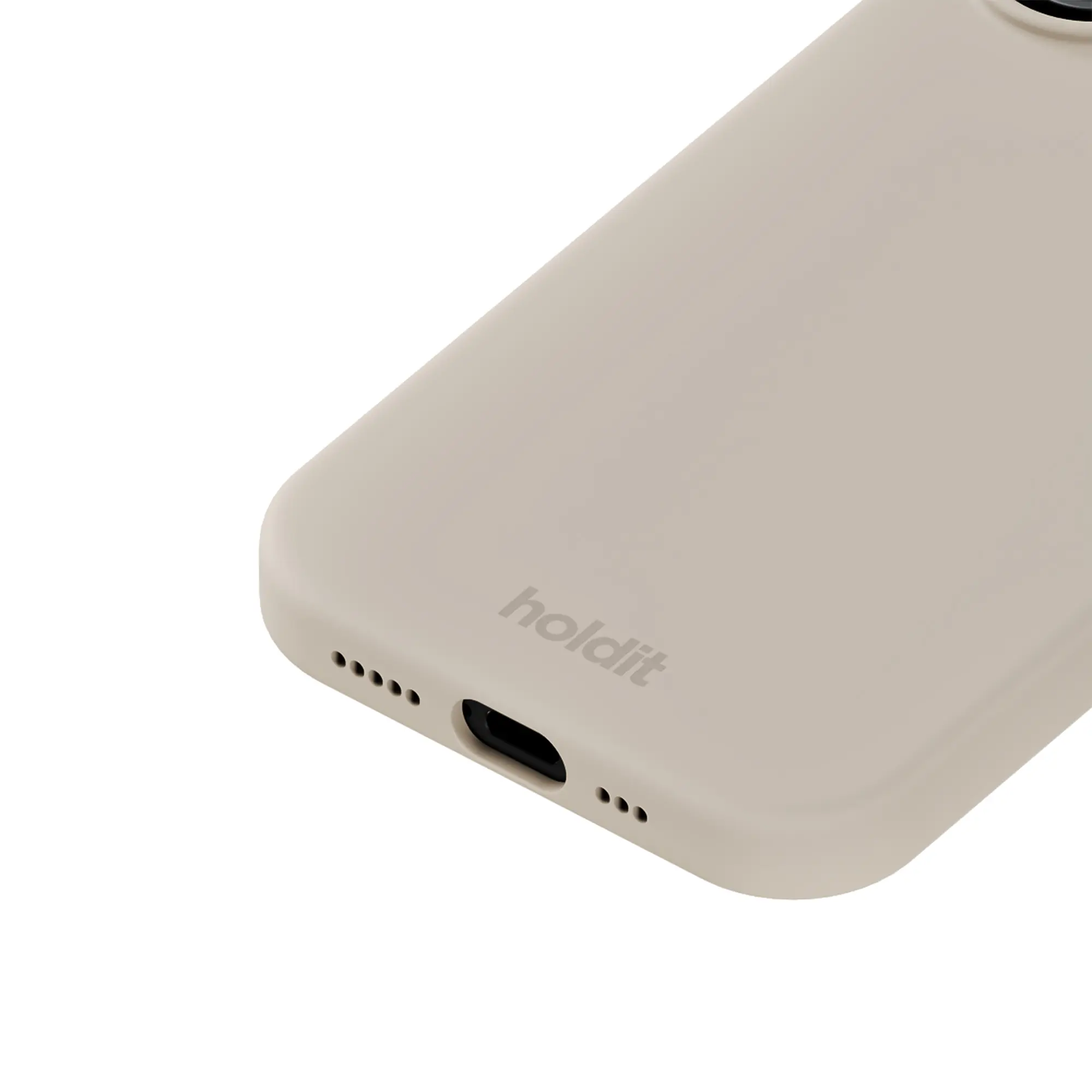 Silikonskal iPhone 17 Light Beige