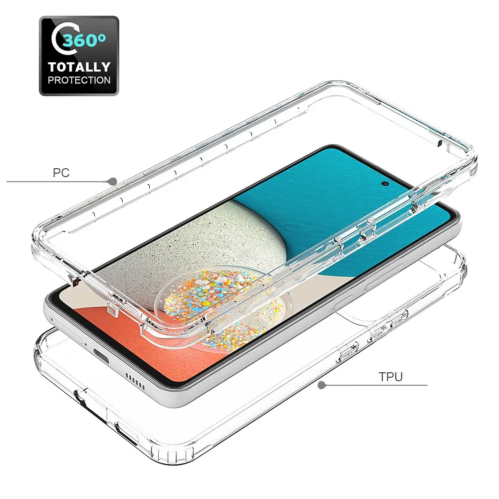 Full Cover Skal Samsung Galaxy A53 Genomskinlig