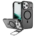 Hybridcover Kickstand MagSafe iPhone 17 Pro Sort