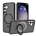 Hybriddeksel Magnetic Ring Samsung Galaxy S25 Svart