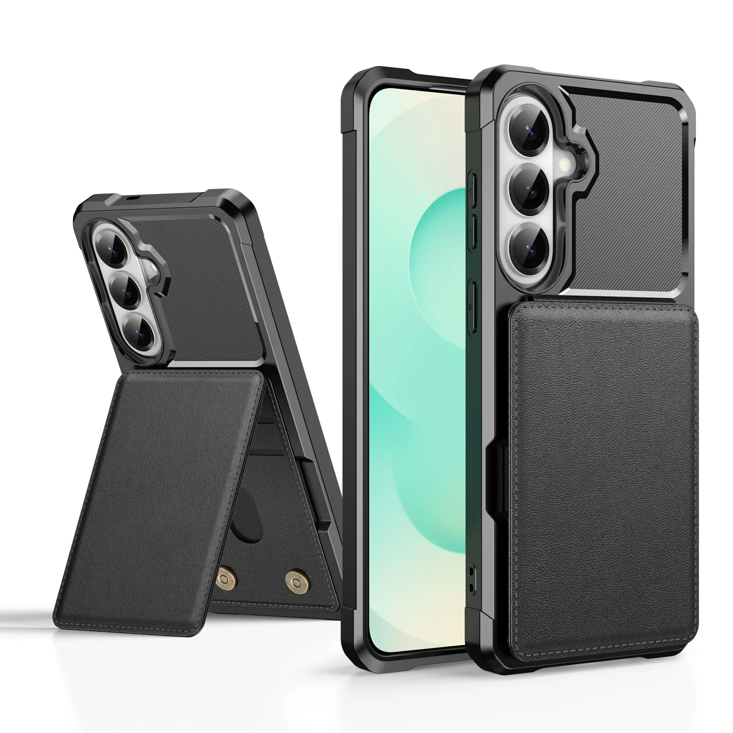 Clean Multi-slot Case Samsung Galaxy S26 Svart