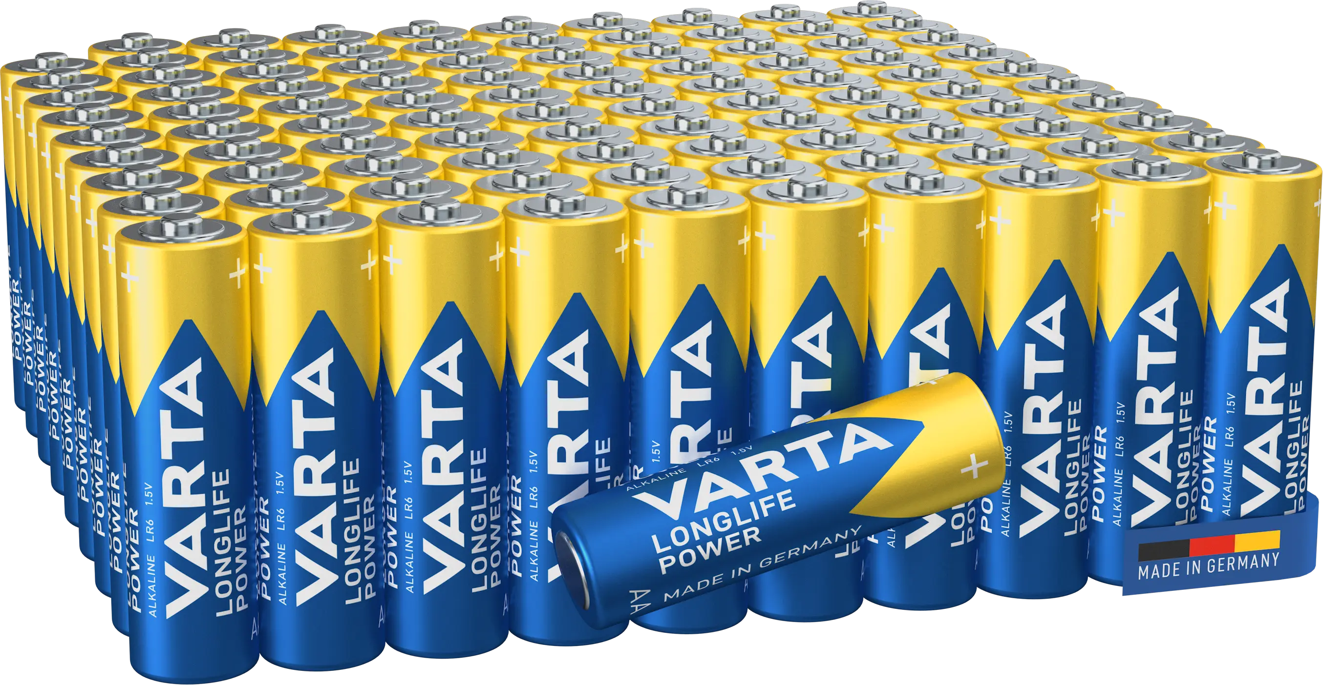 Longlife Power AA-batteri LR6 1.5V (100-pack)