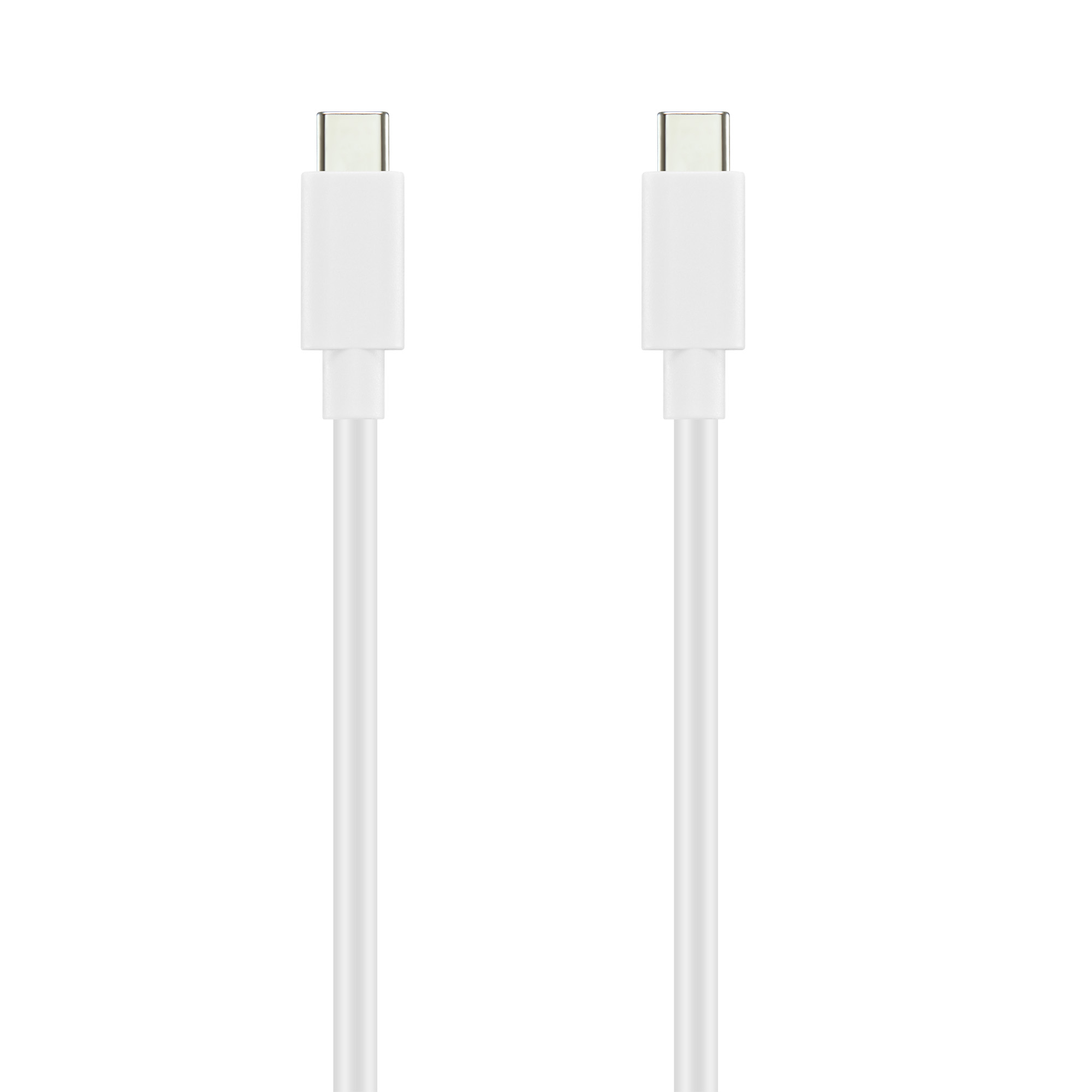 USB-C till USB-C Kabel 1m vit