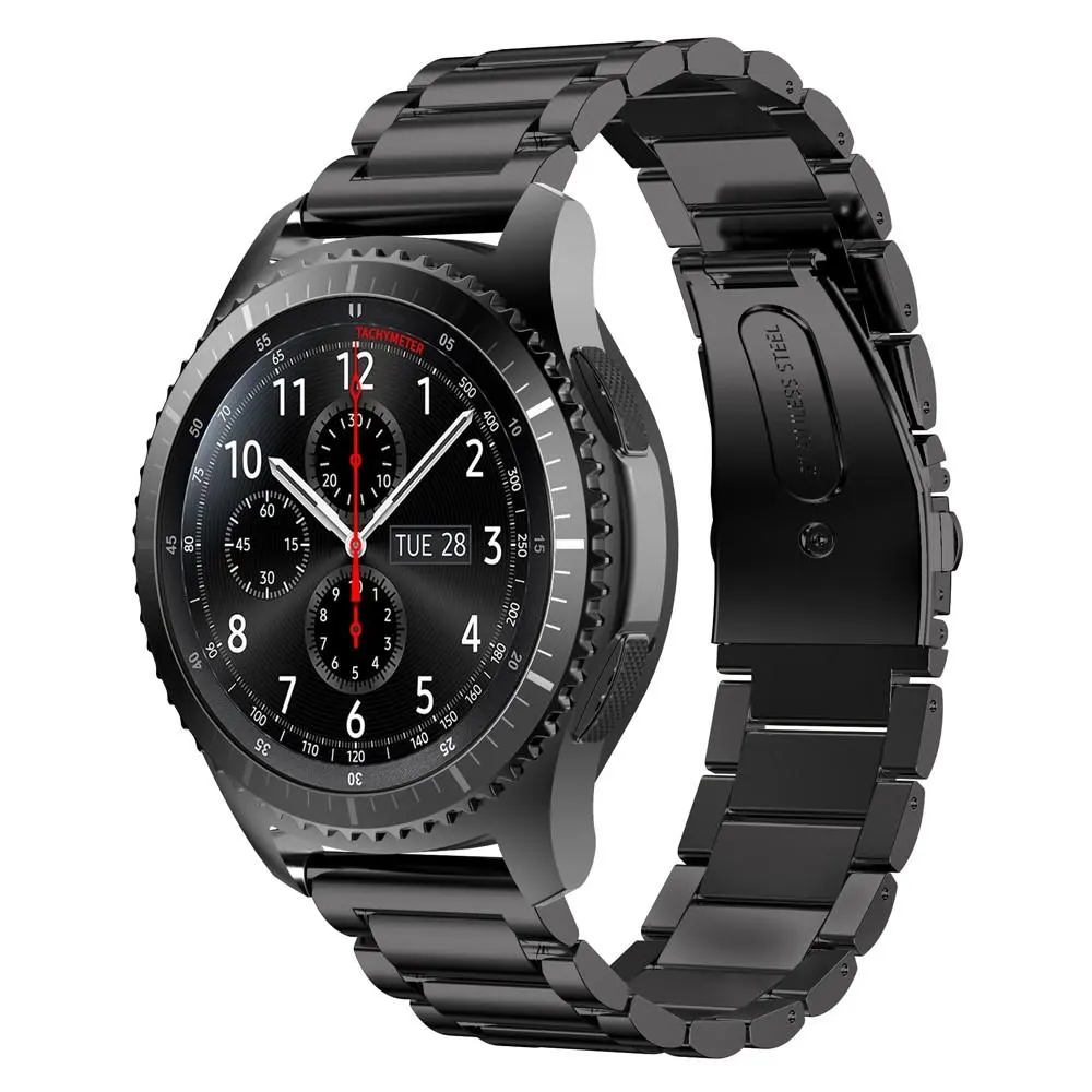 Metalarmbånd Samsung Gear S3 Frontier Sort