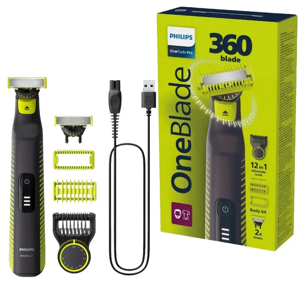 OneBlade Pro 360 QP6507/23 Elektrisk trimmer