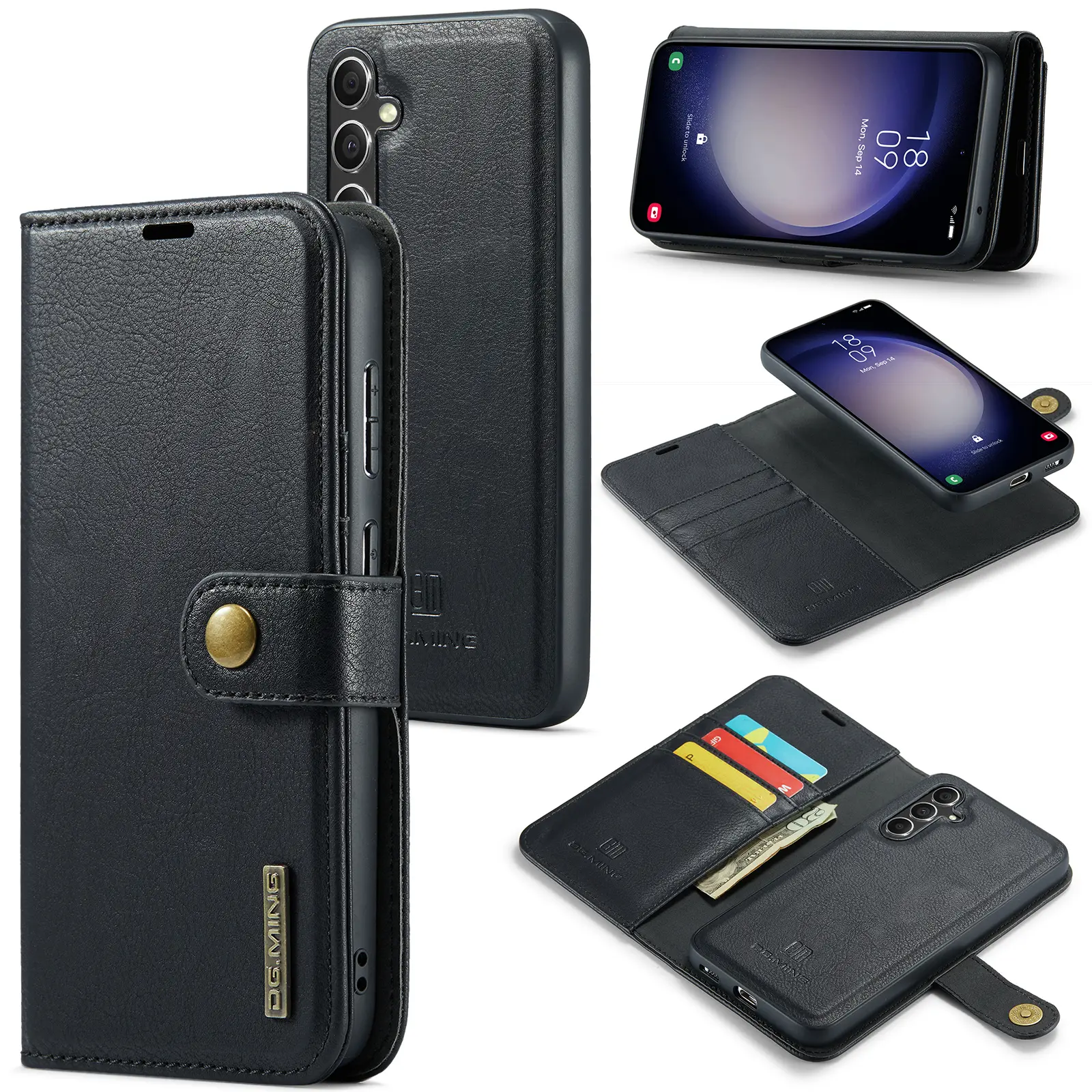 Magnet Wallet Samsung Galaxy S26 Plus Black