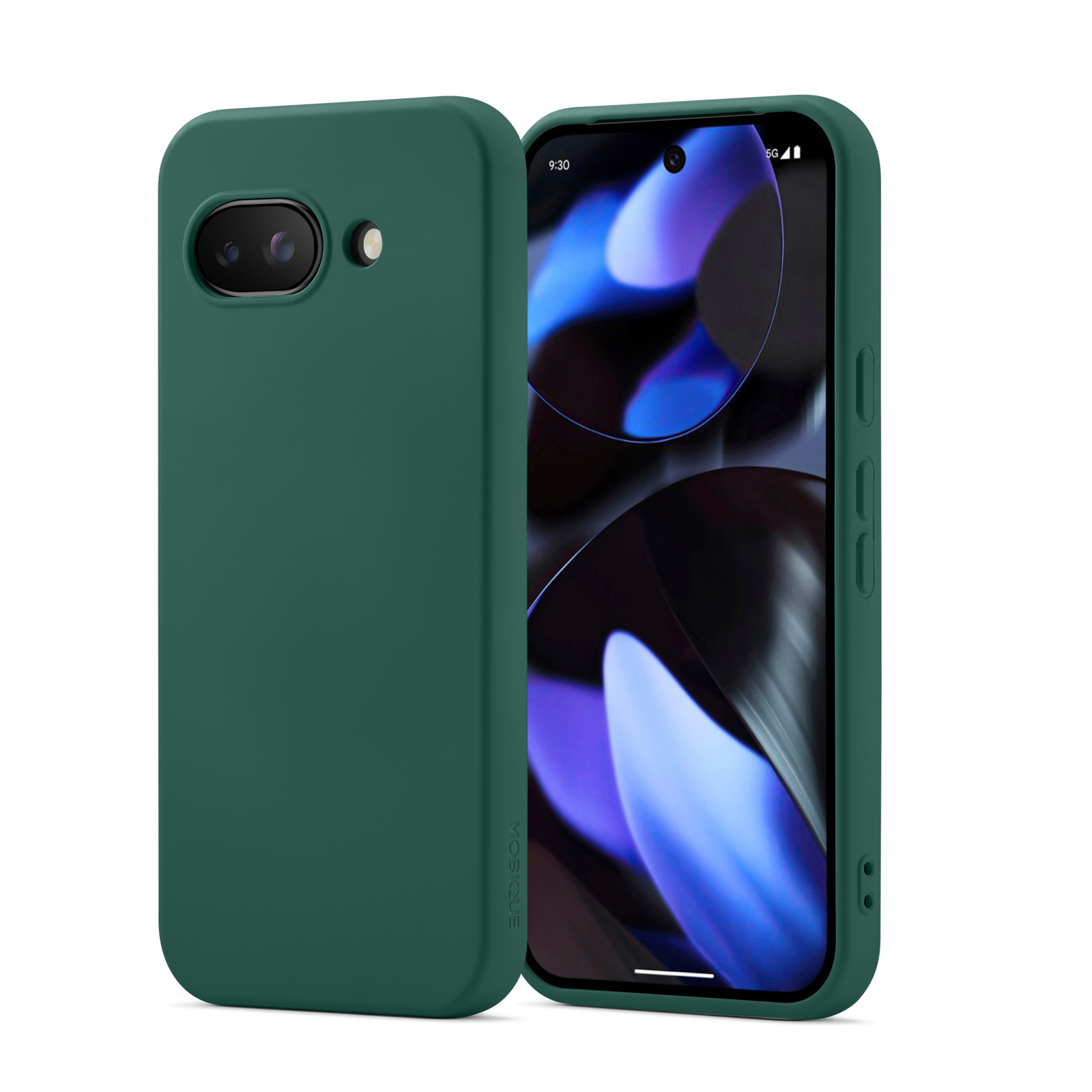 Mobique Google Pixel 9a Deksel, Mørk grønn