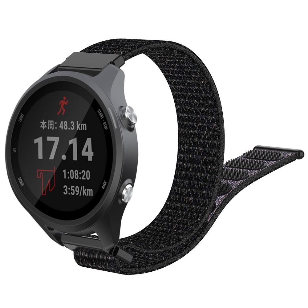 Garmin Forerunner 245 Reim i nylon, Svart