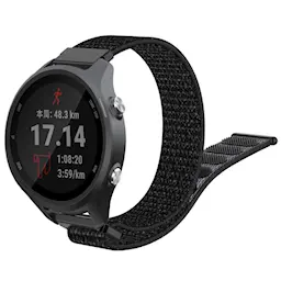 Nailonranneke Garmin Forerunner 245 Musta