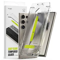 Samsung Galaxy S24 Ultra Skærmbeskytter i glas med monteringsramme (2-pak)