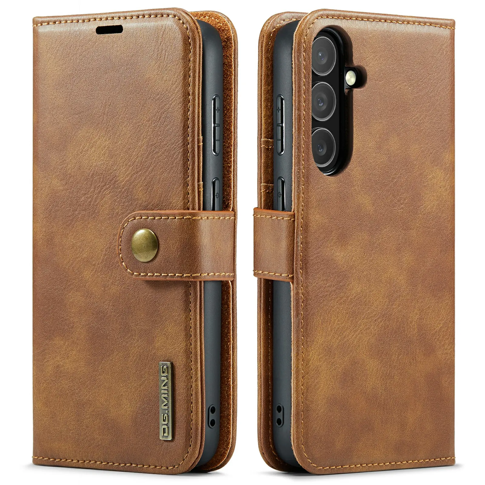 Magnet Wallet Samsung Galaxy S25 FE Cognac
