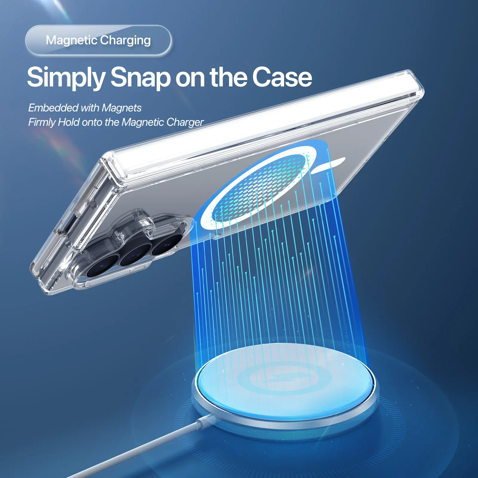 Clin Series MagSafe Samsung Galaxy Z Fold 8 Ultra transparent