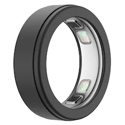 Silikondeksel  Oura Ring Gen 5 størrelse 10-13 Svart