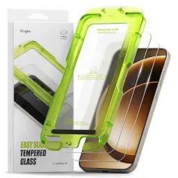  OnePlus 15 Skjermbeskytter i glass med monteringsramme (2-pack)