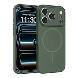 iPhone 18 Pro MagSafe-cover SoftArmor, Grøn