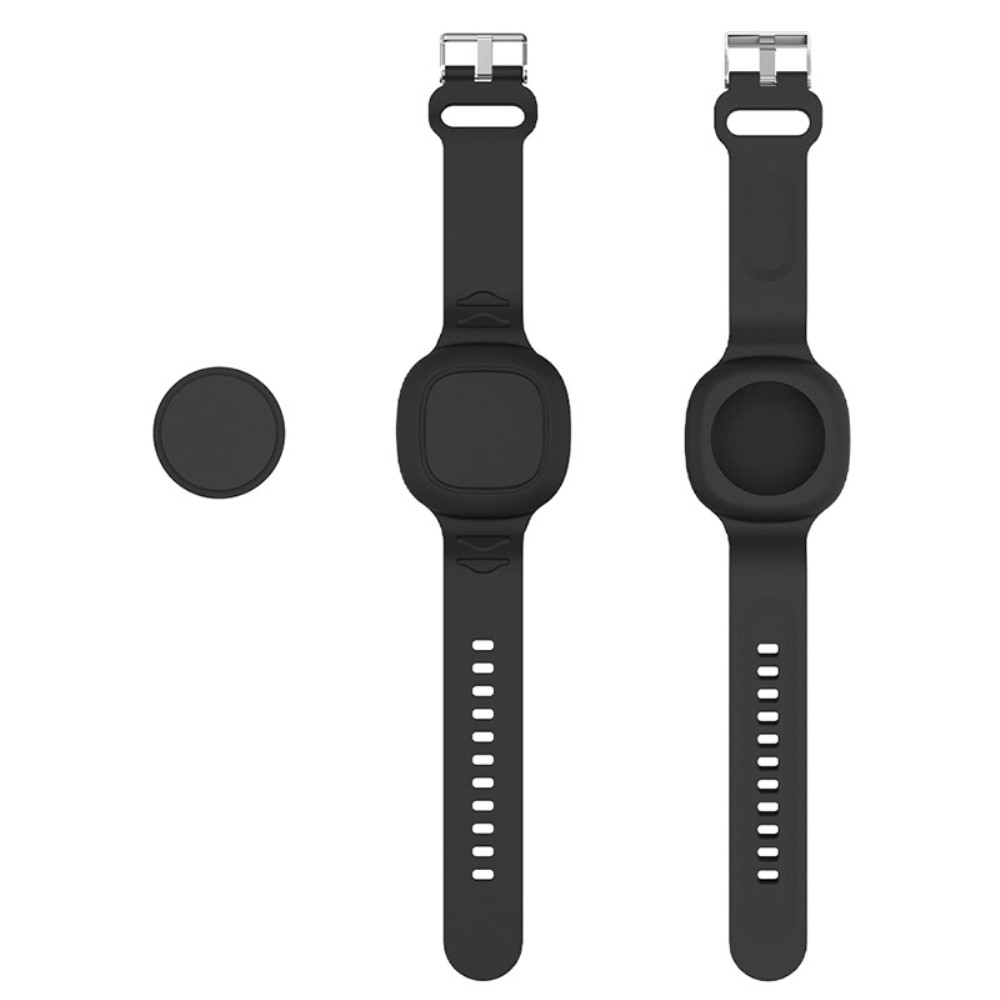 Samsung Galaxy SmartTag Vanntett silikonarmbånd, Svart