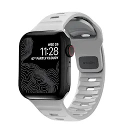 Apple Watch Series 8 45mm Armbånd - Sport Band Lunar Gray