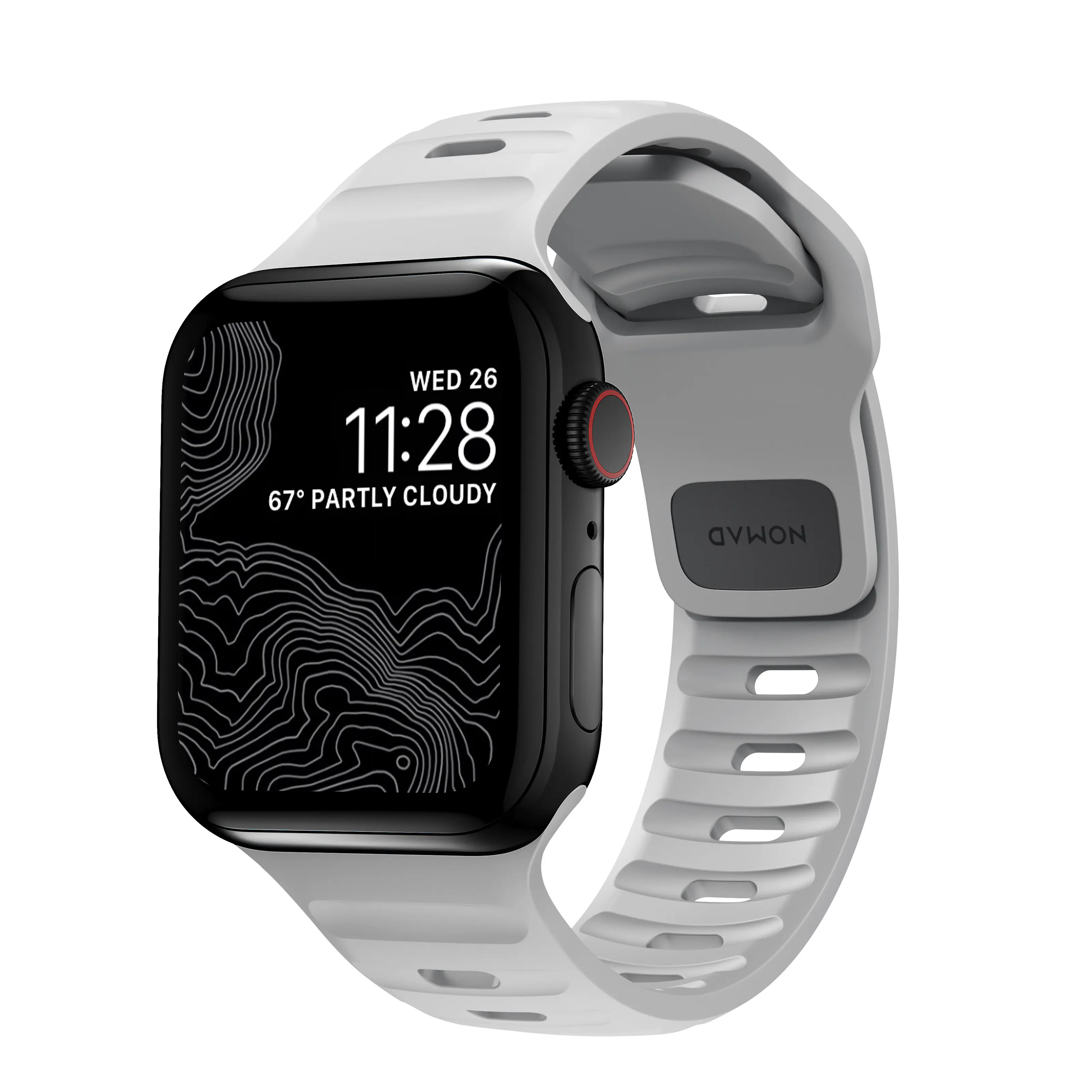 Apple Watch Ultra 49mm 1st Gen Armbånd - Sport Band Lunar Gray