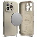 Silicone Magnetic Case iPhone 16 Pro Stone