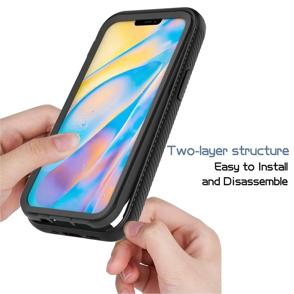 Full Cover Skal iPhone 12 Mini Svart