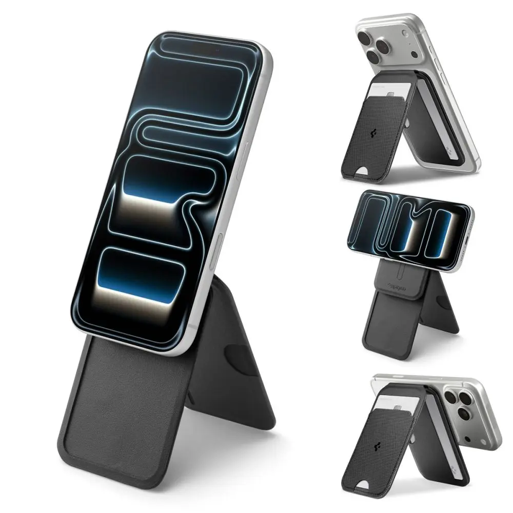 MagSafe Slim Fold Tripod Card Holder Svart