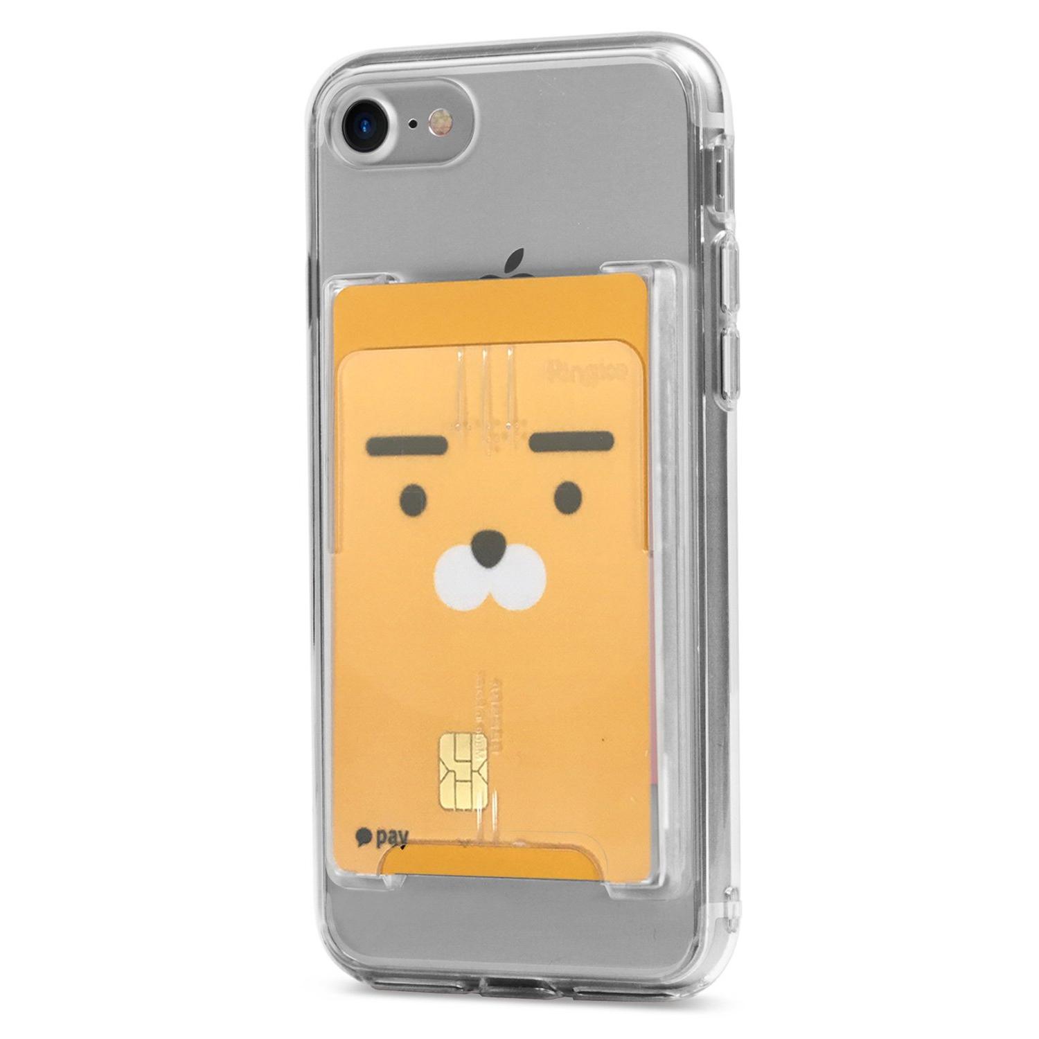 Ringke Slot Card Holder Clear Mist - Kortholder