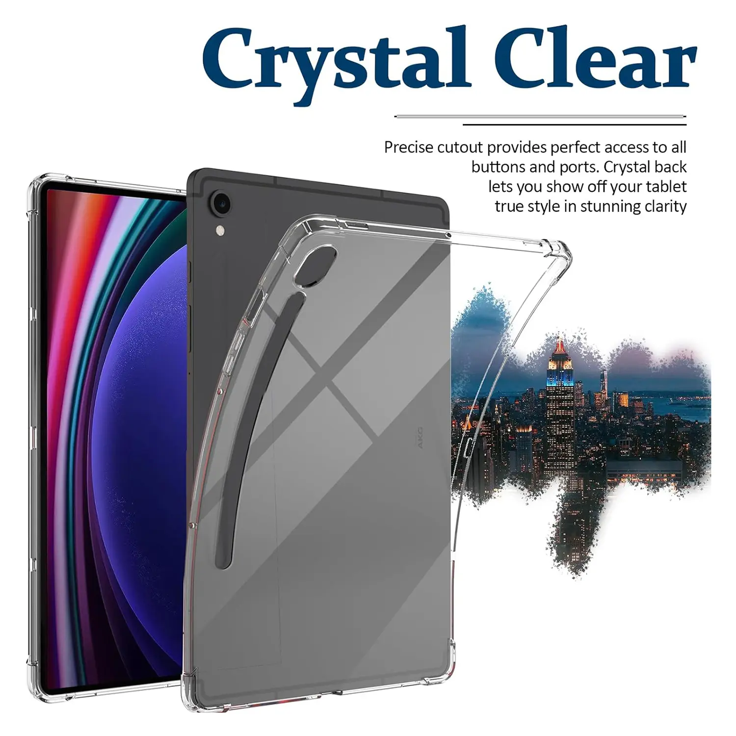 Skal Samsung Galaxy Tab S10 FE transparent