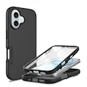 Full Protection Case iPhone 16 Sort