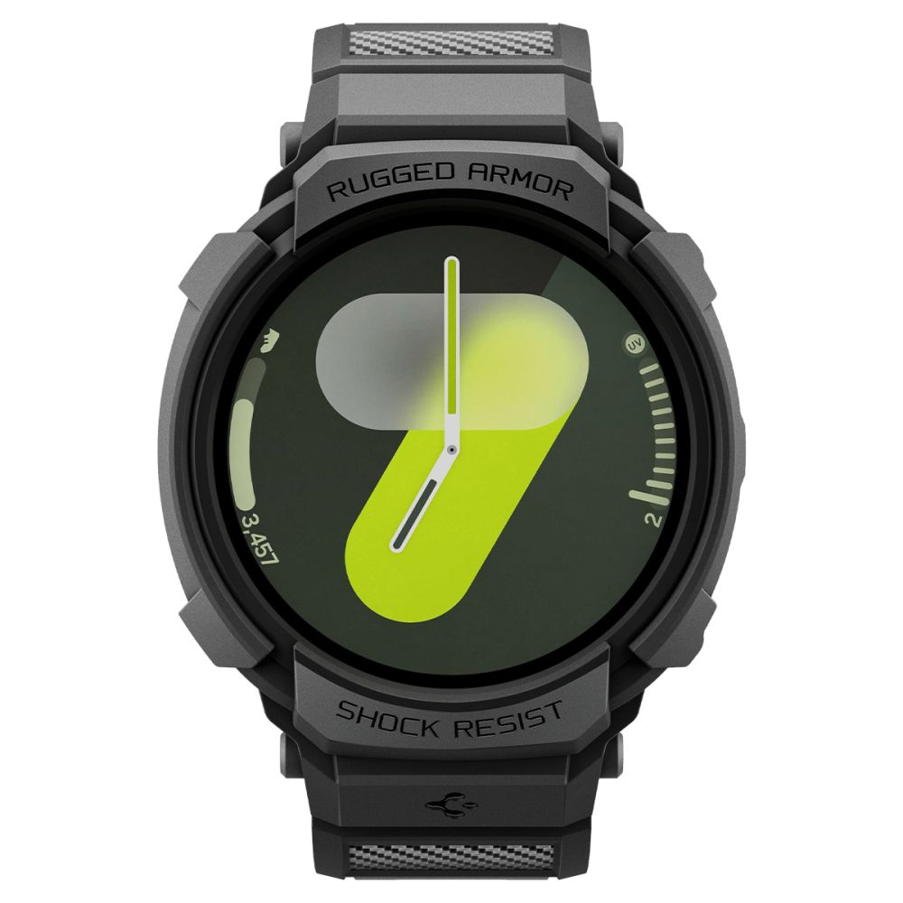 Samsung Galaxy Watch 8 44mm Case Rugged Armor Pro Black