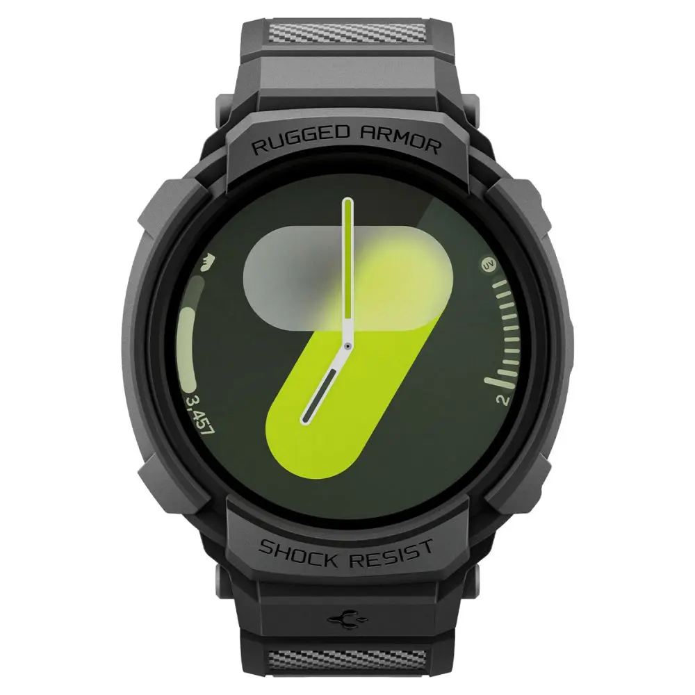 Samsung Galaxy Watch 9 44mm Case Rugged Armor Pro Black