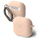 Silicone  Cover Apple AirPods 4 Pink Sand