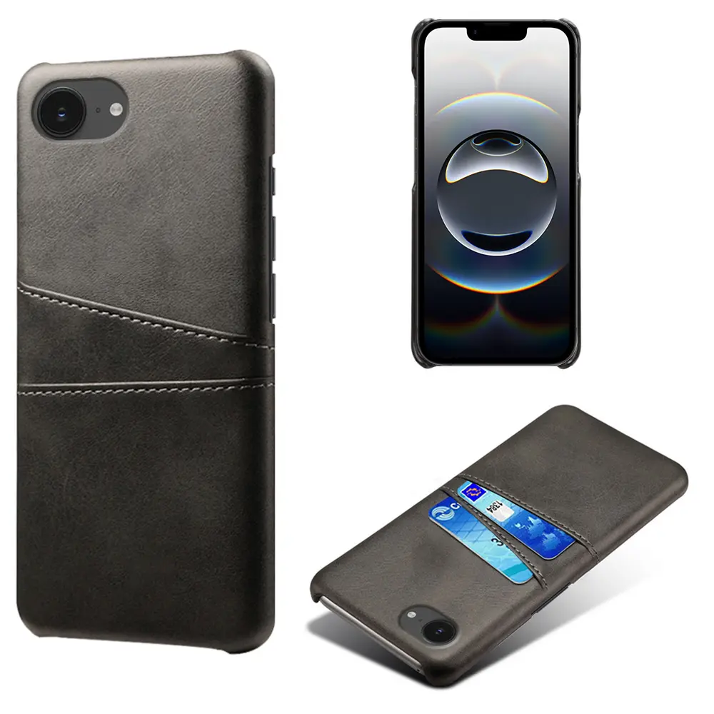 Card Slots Case iPhone 16e Sort