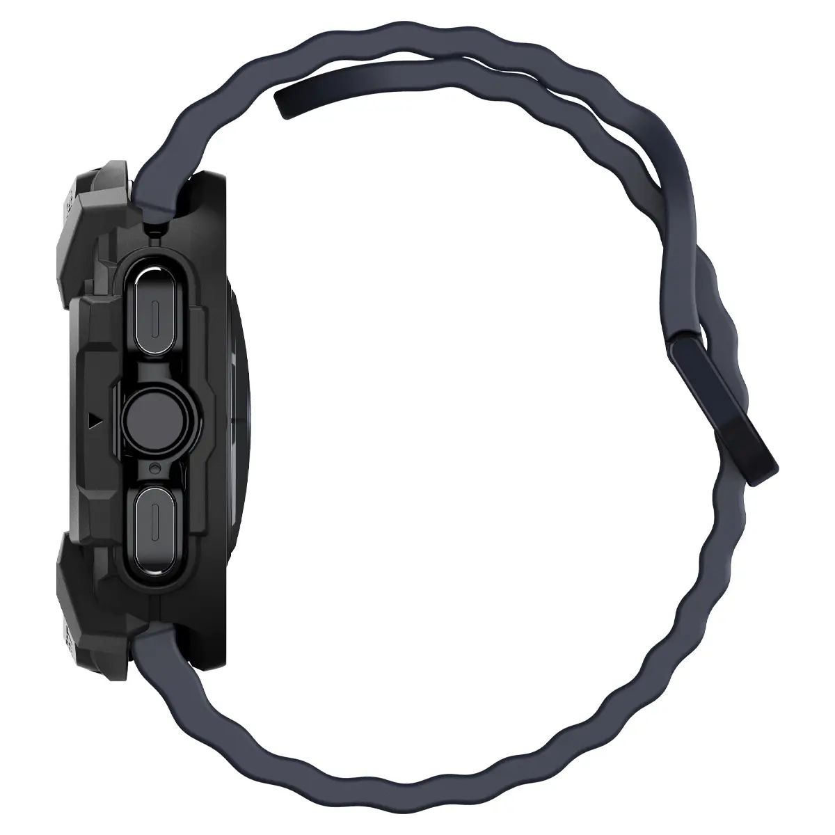 Samsung Galaxy Watch Ultra (2025) Case Rugged Armor Black