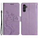 Læderetui Sommerfugle Samsung Galaxy A25 Lilla