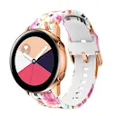 Rem af silikone til Samsung Galaxy Watch 42mm Blomster