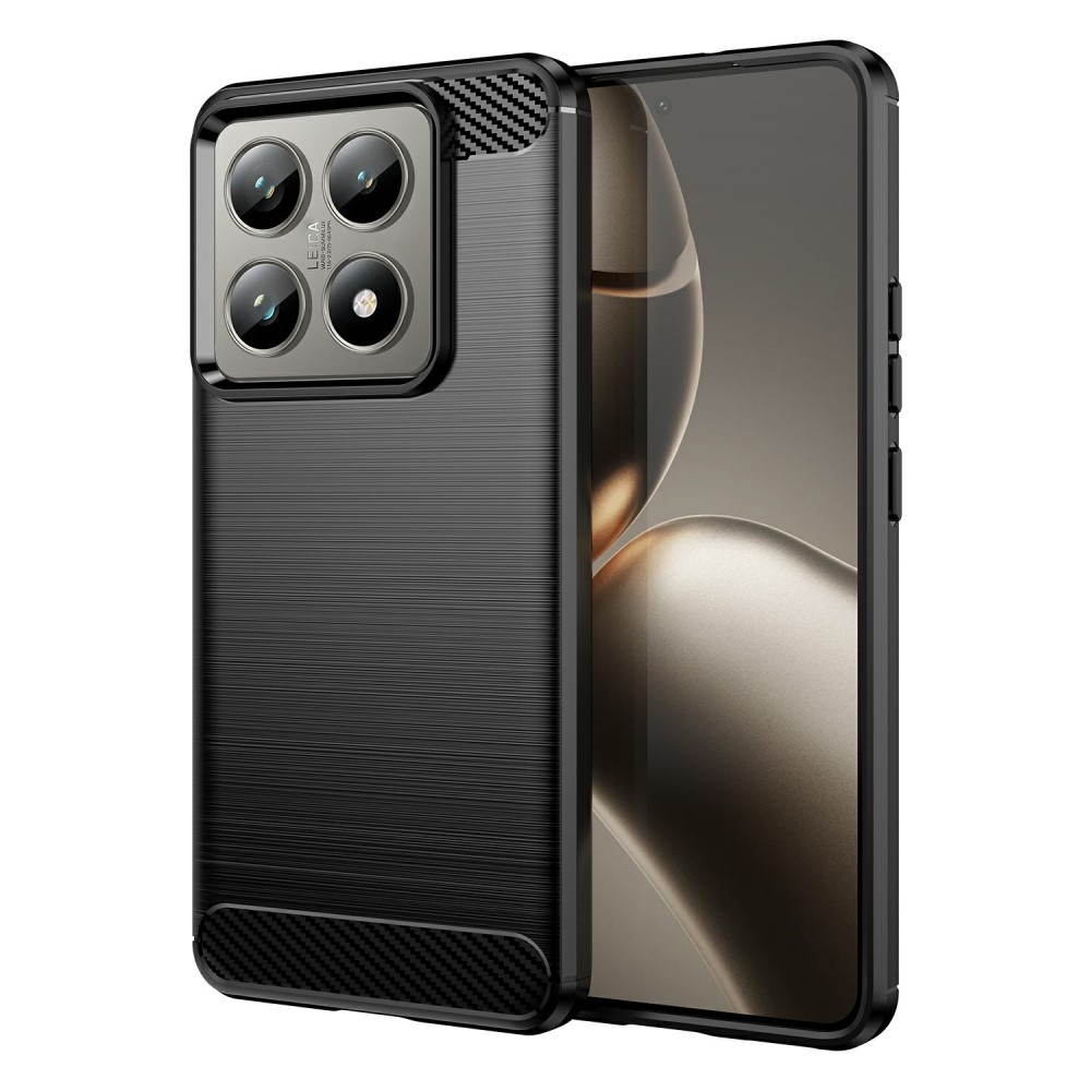 tectTech Xiaomi 15 Deksel TPU Brushed Svart - Mobildeksel