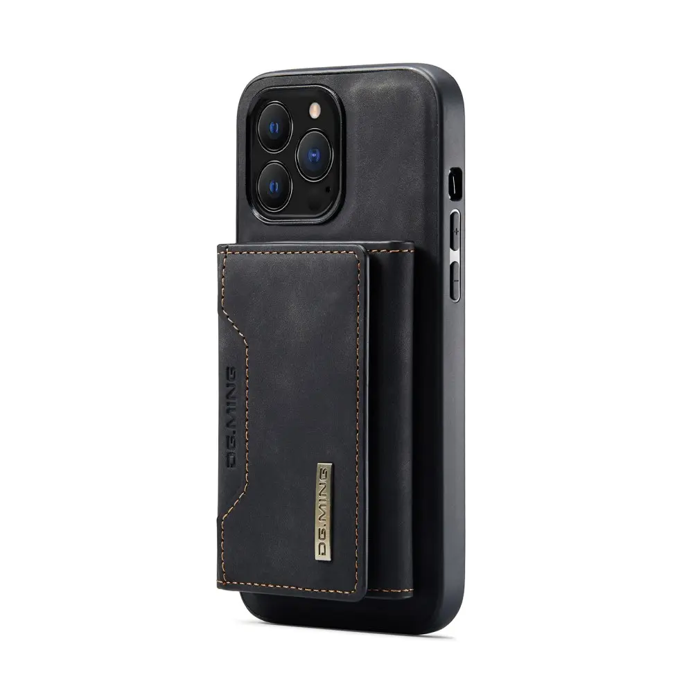 Magnetic Card Slot Case iPhone 16 Pro Svart