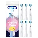 iO Gentle Care borsthuvuden 6-pack, Vit