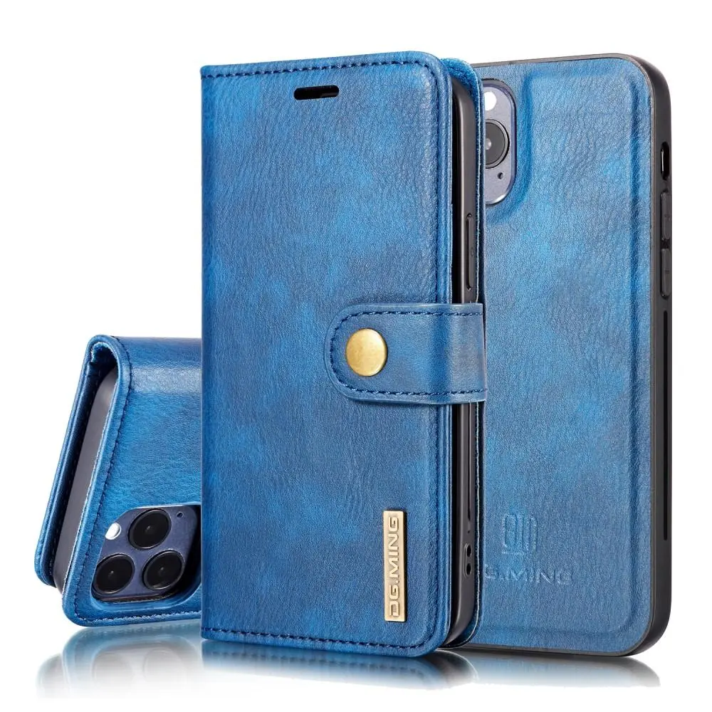 Magnet Wallet iPhone 12/iPhone 12 Pro Blue