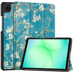 Etui Tri-fold Samsung Galaxy Tab A9 - Kirsebærblomster