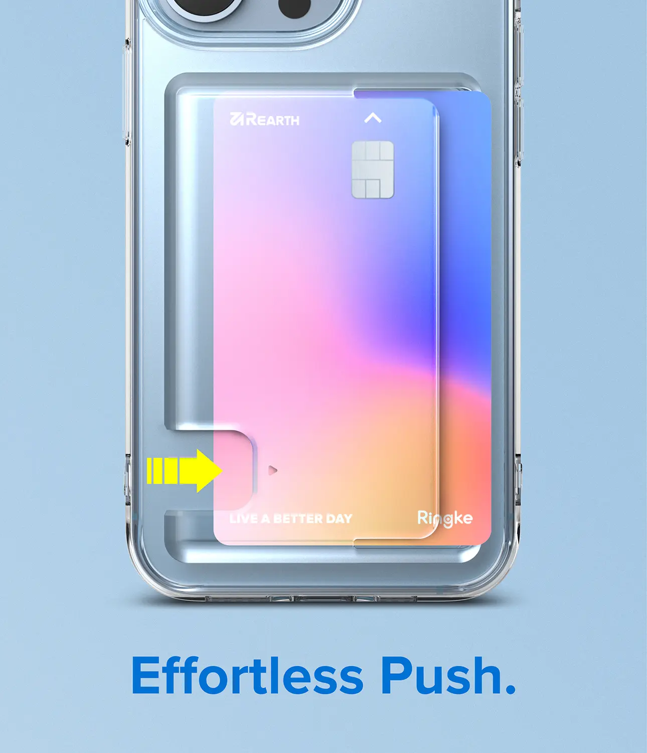 Fusion Card Case iPhone 13 Pro Max Genomskinlig