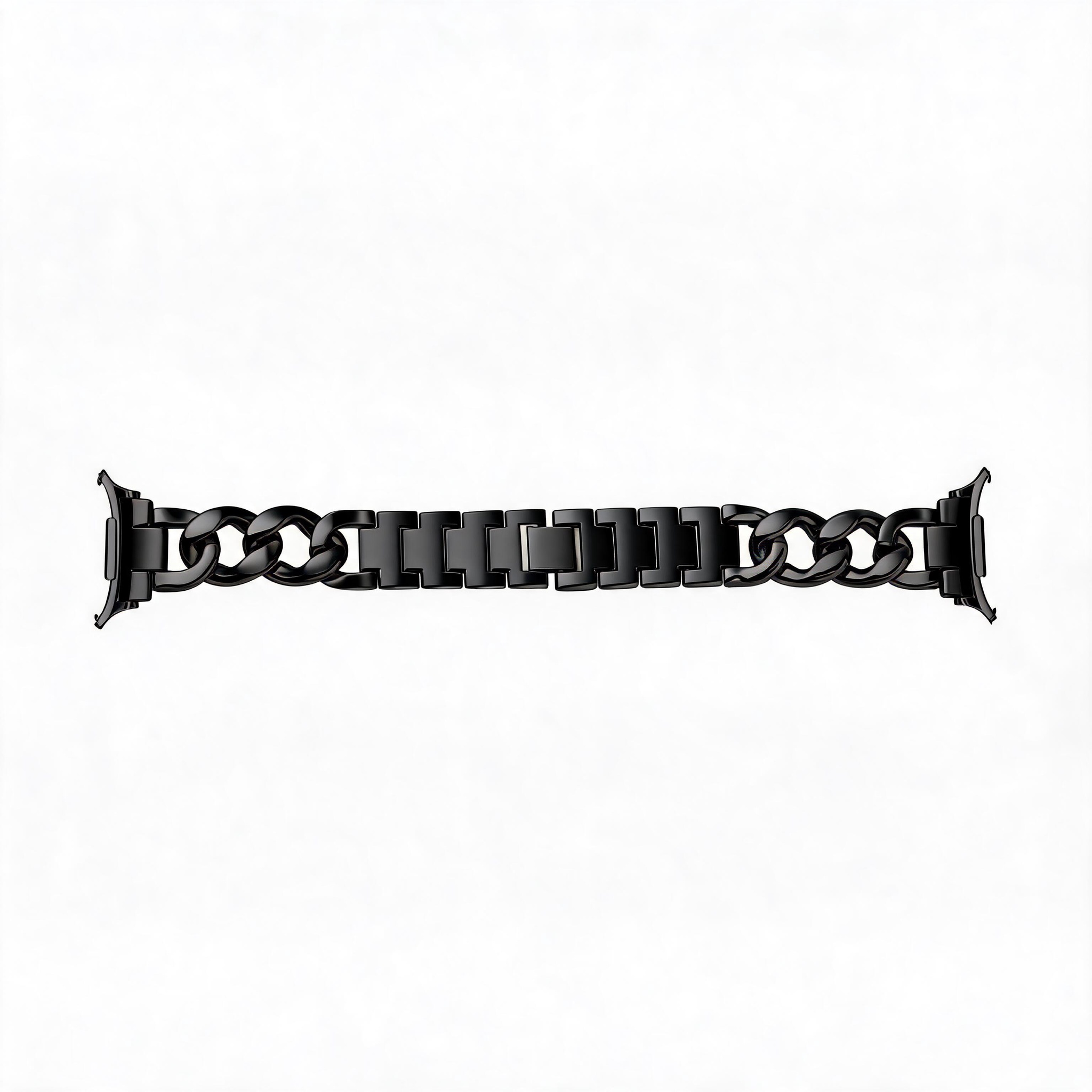 Braided Chain Bracelet Samsung Galaxy Watch 8 40mm Svart