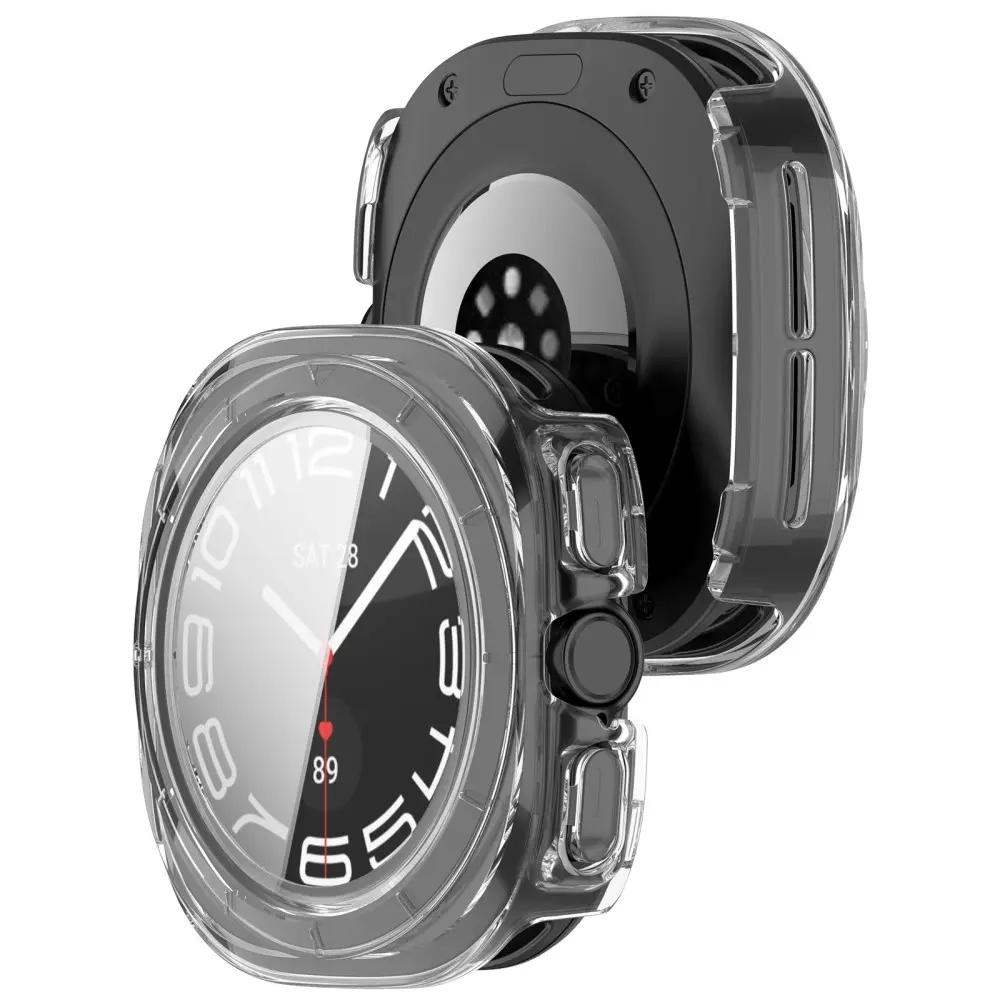 Full Cover Case Samsung Galaxy Watch Ultra (2025) Genomskinlig
