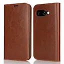 Mobiltaske Ægte Læder Google Pixel 9a Brun