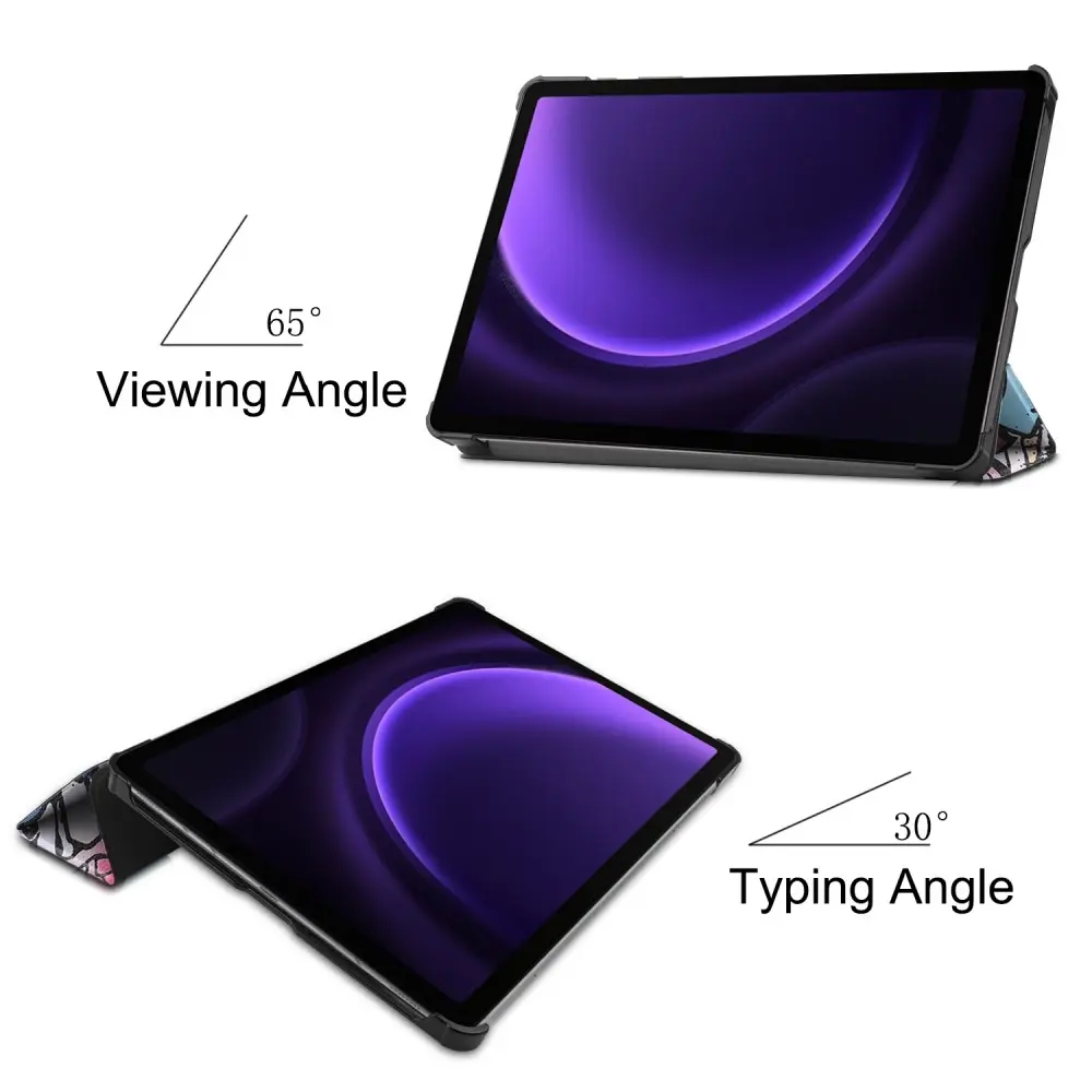 Fodral Tri-fold Samsung Galaxy Tab S10 FE Graffiti