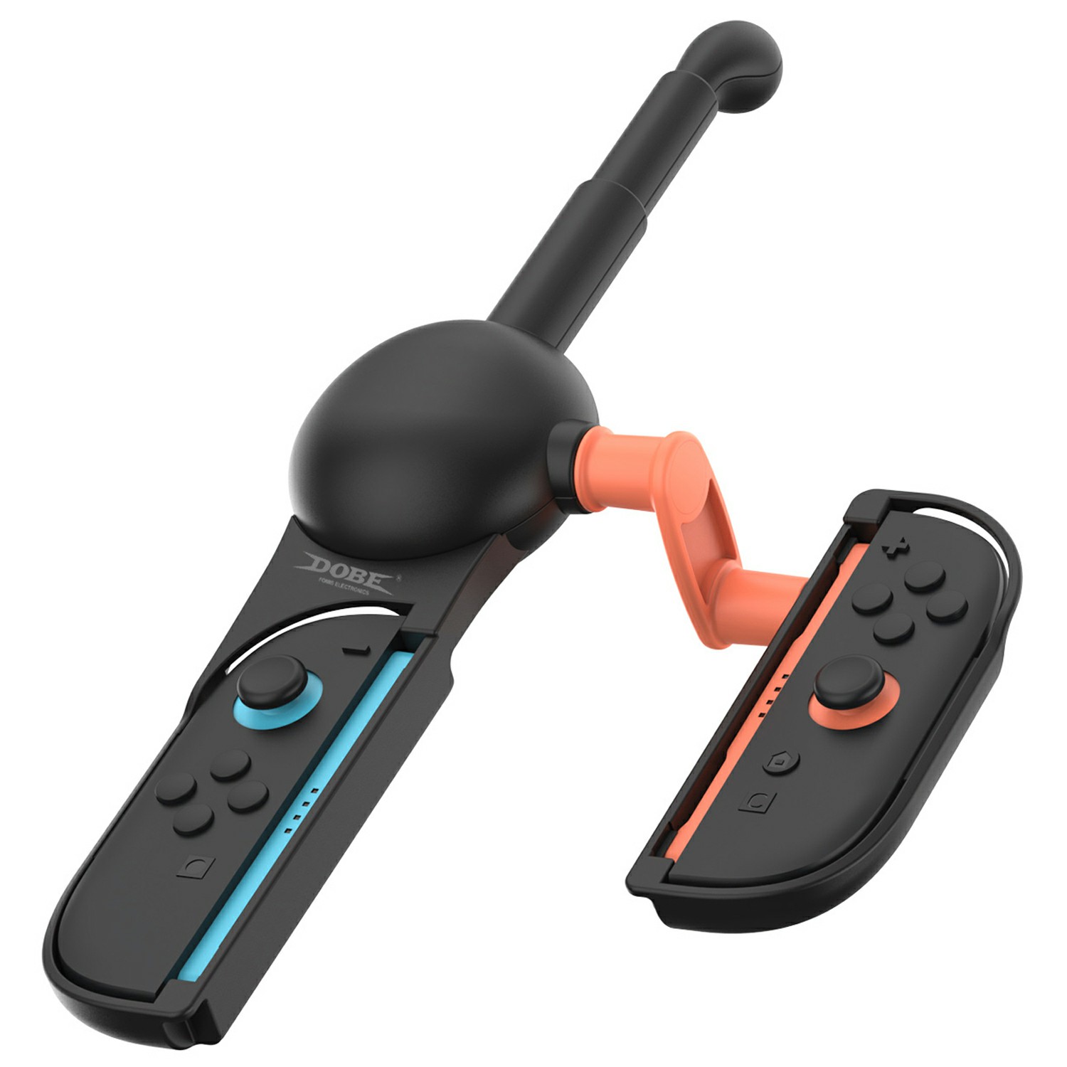 Dobe Fiskestang til Joy-Con Nintendo Switch OLED Svart