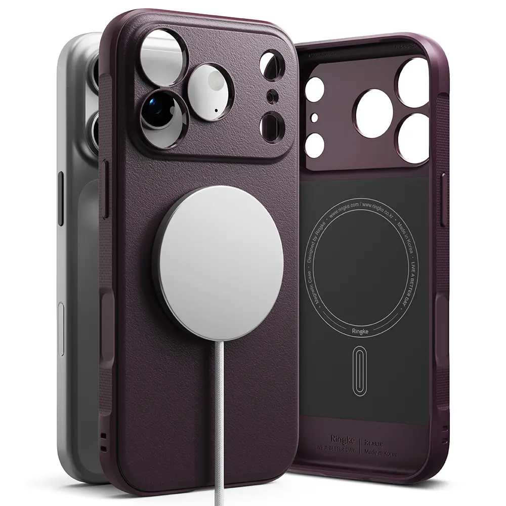 Onyx Magnetic Case iPhone 17 Pro Max Dark Cherry