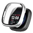 Full Cover Case Fitbit Versa 4 Sølv